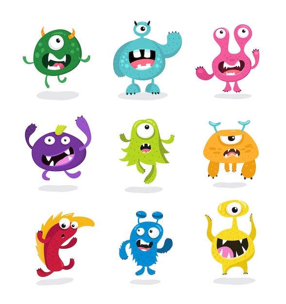 Lindo juego de monstruos