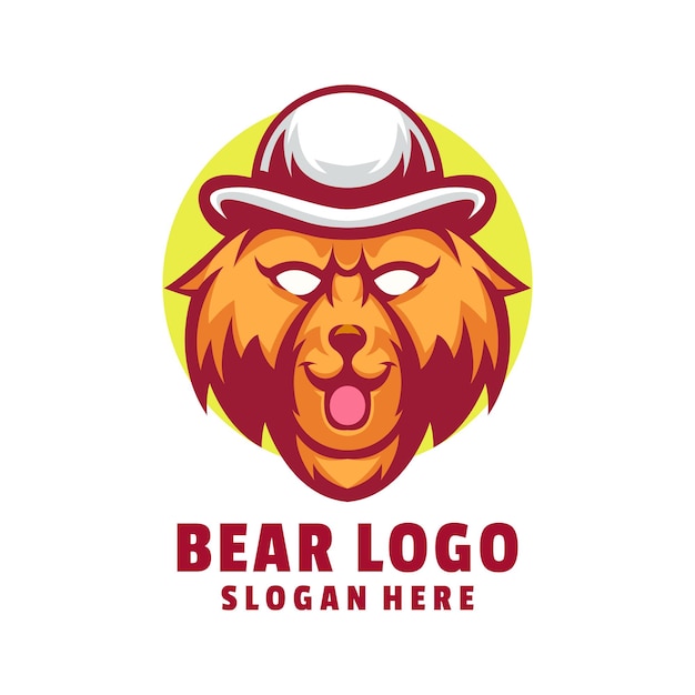 Lindo logo de oso