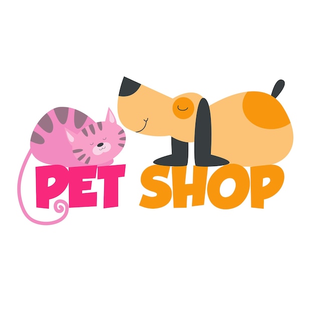 Lindo logo para tu tienda de mascotas