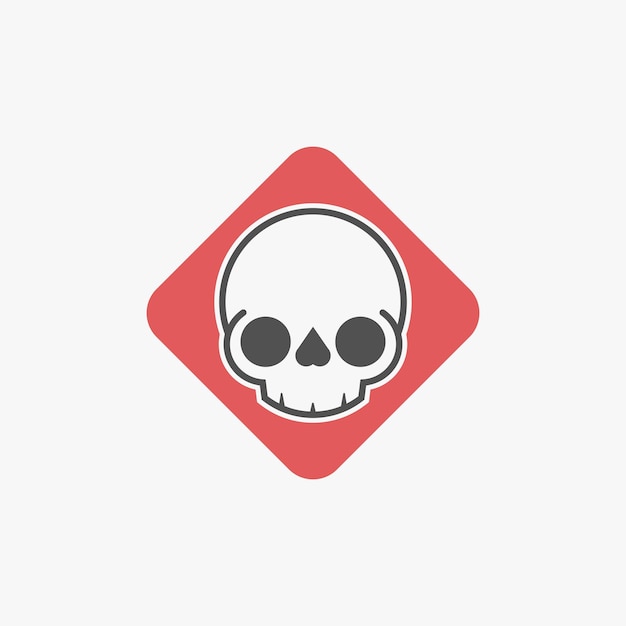 El lindo logotipo del cráneo.