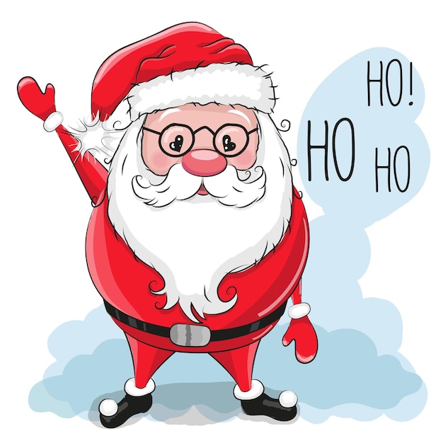 El lindo Papá Noel .