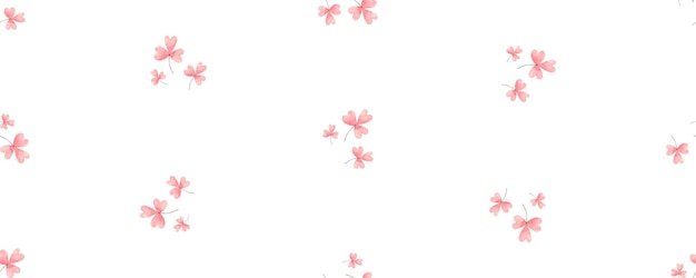 Lindo patrón sin costuras con hojas linda ilustración acuarela sobre fondo blanco
