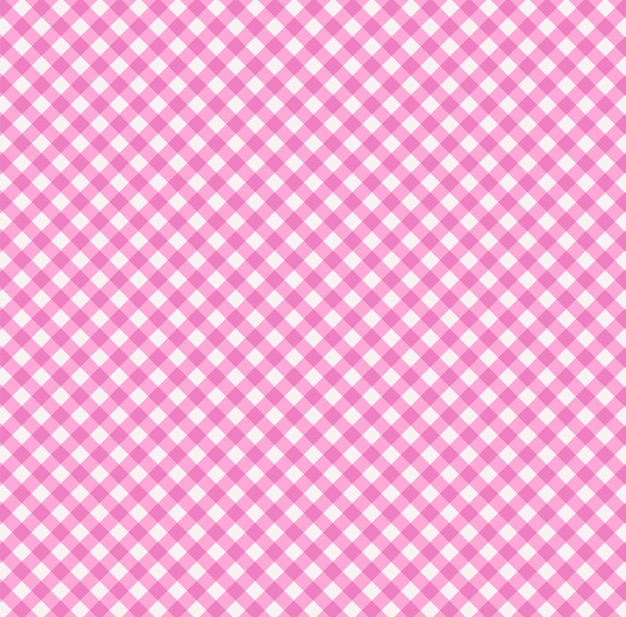 Lindo patrón sin costuras de moda rosa de estilo escocés tartán vichy plaid textura gráfica para vestido falda bufanda tiro chaqueta moda tela impresión Vector ilustración