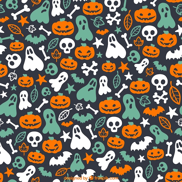 Lindo patrón de halloween