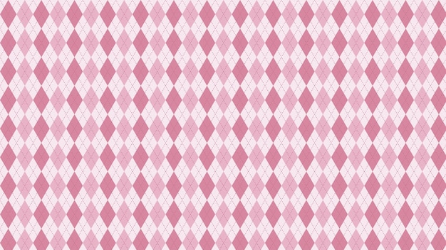 Vector lindo pequeño pastel rosa argyle tartán damas guinga plaid tablero de ajedrez ilustración de fondo perfecto para banner papel tapiz telón de fondo postal fondo