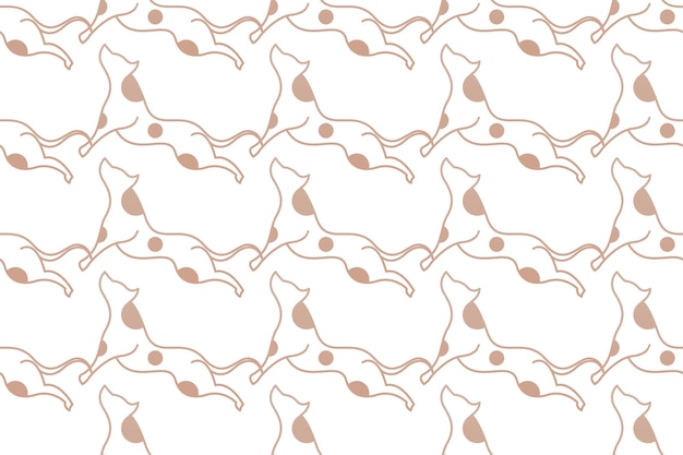 Lindo perro sin fisuras de fondo