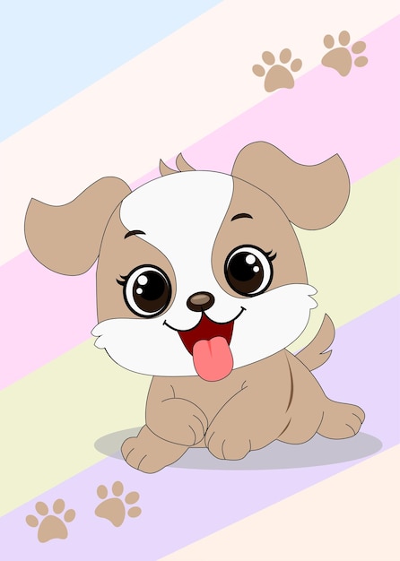 un lindo perro