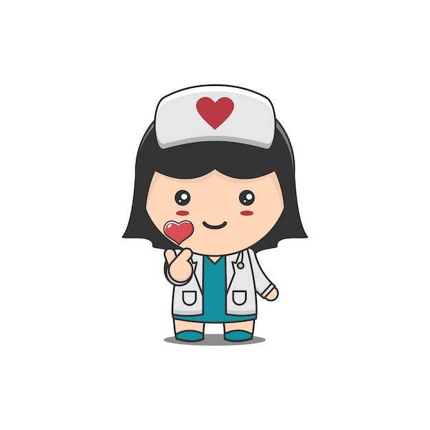 Lindo personaje de doctora