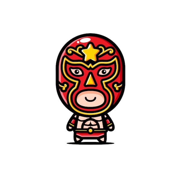 Lindo personaje de luchador