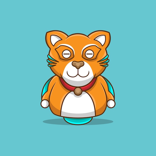 Lindo robot mascota Neko