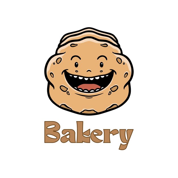 lindo vector de logotipo de pan para tu marca
