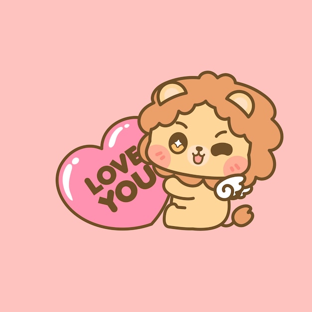 LINDOS ANIMALES KAWAII CELEBRAN SAN VALENTÍN