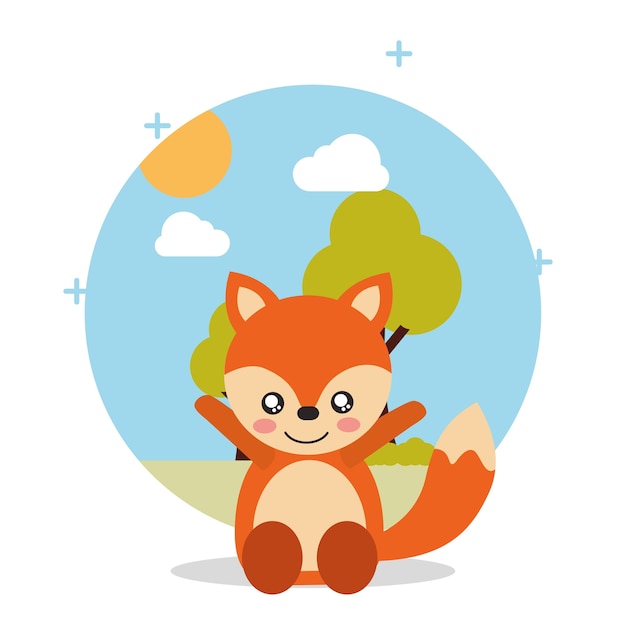 lindos dibujos animados de animales