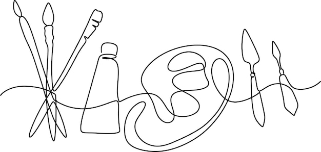 Line Art Art Supplies