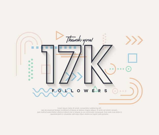 Line design muchas gracias a los 17k seguidores