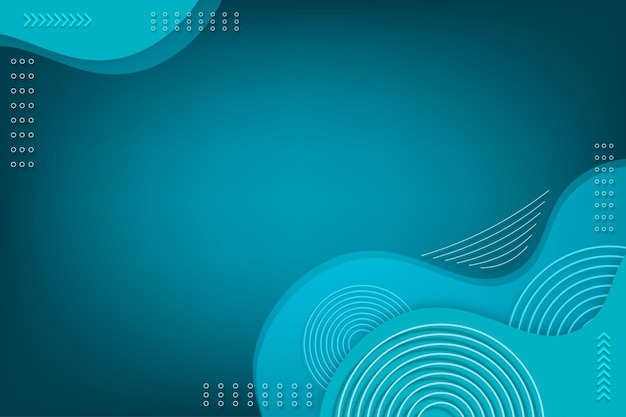 línea abstracta y fondo de ilustración azul