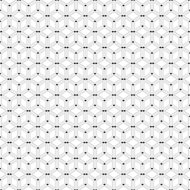 Línea abstracta forma geométrica de diamante patrón sin costuras mínimo vector ilustración simple fondo