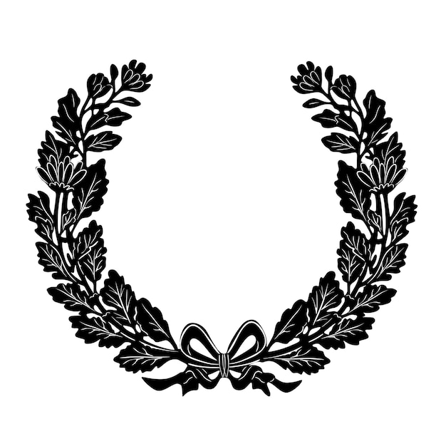 línea arte flor logo hecho a mano silueta modelo 7