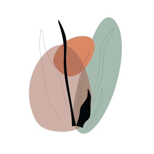 Línea de arte floral