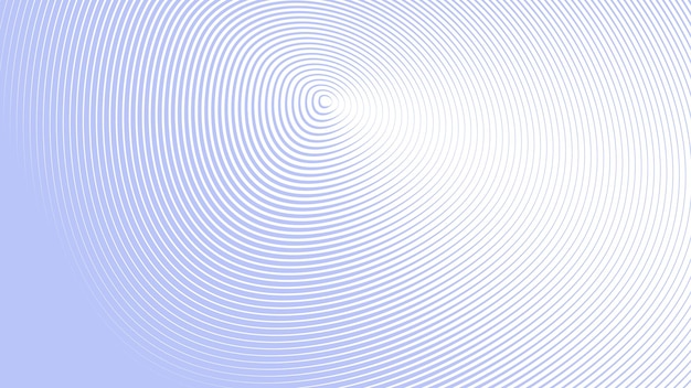 Línea azul y blanca círculo fondo abstracto