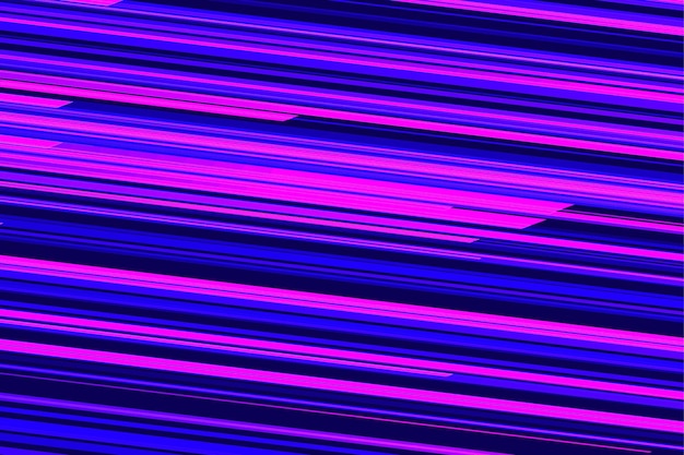 una línea azul en un fondo oscuro se muestra con una línea rosa y azul