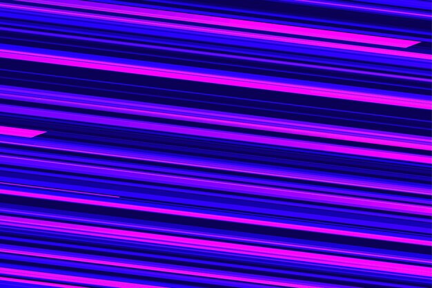 una línea azul en un fondo oscuro se muestra con una línea rosa y azul