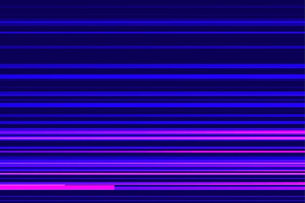una línea azul en un fondo oscuro se muestra con una línea rosa y azul