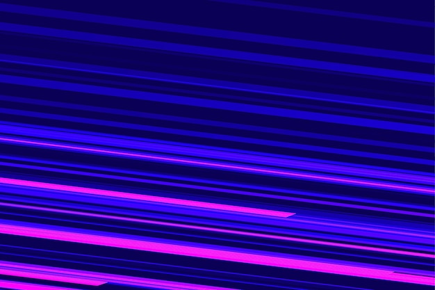 una línea azul en un fondo oscuro se muestra con una línea rosa y azul