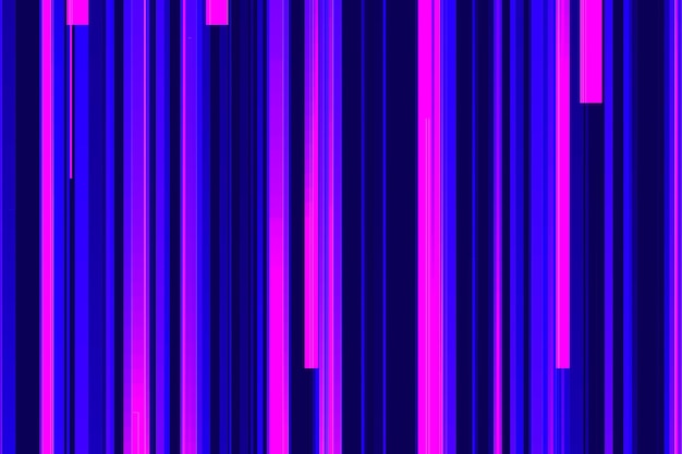 una línea azul en un fondo oscuro se muestra con una línea rosa y azul