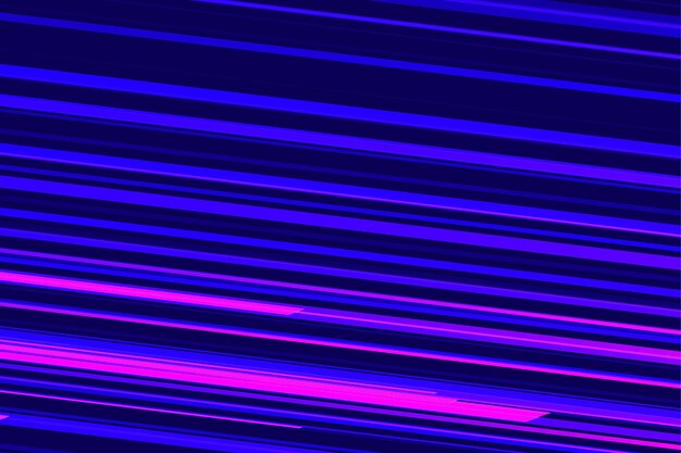 una línea azul en un fondo oscuro se muestra con una línea rosa y azul