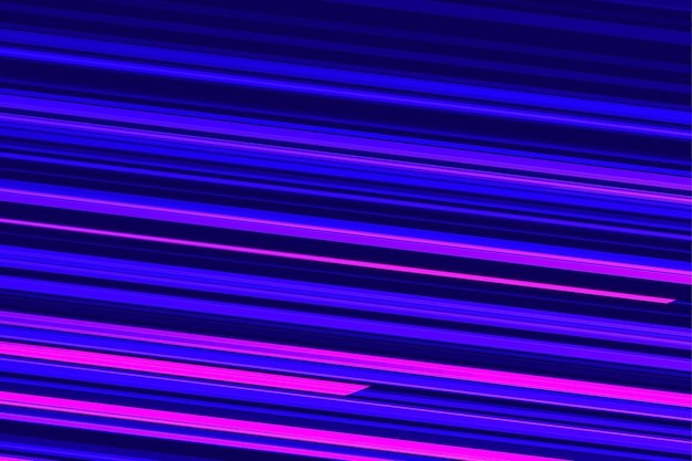 una línea azul en un fondo oscuro se muestra con una línea rosa y azul