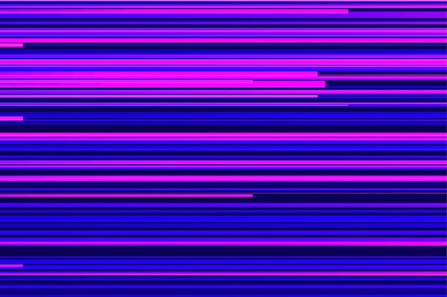una línea azul en un fondo oscuro se muestra con una línea rosa y azul
