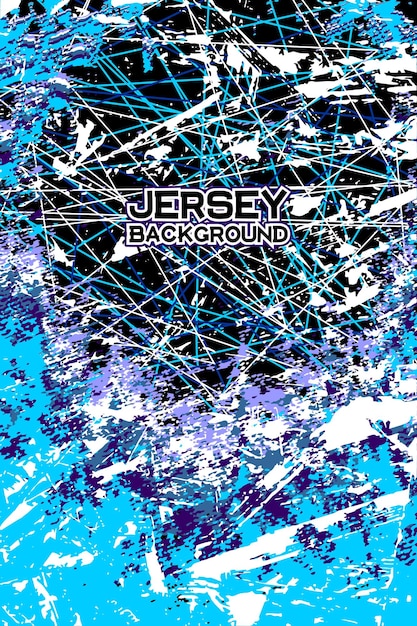 Línea azul Vector abstracto y patrón grunge para el diseño de camisetas deportivas