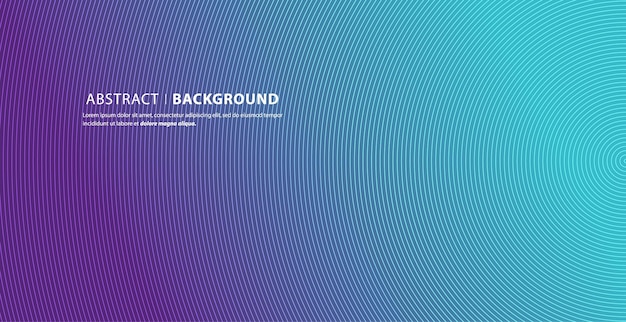 Línea circular colorida gradientes de medio tono fondo Redondo para elementos de diseño en tecnología conceptual