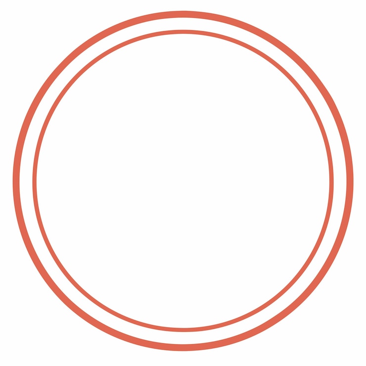 Vector línea continua de círculo simple con diseño vectorial de nombre de marca de fuente moderna