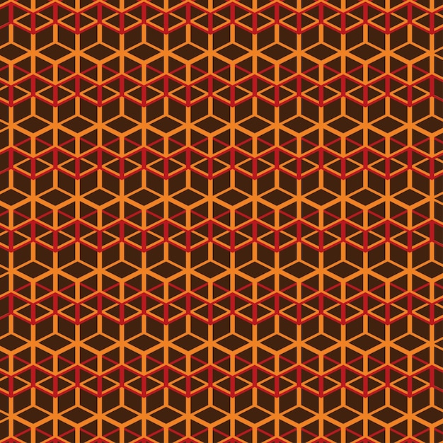 Línea cuadrada sin costuras patrón abstracto vectores de fondo