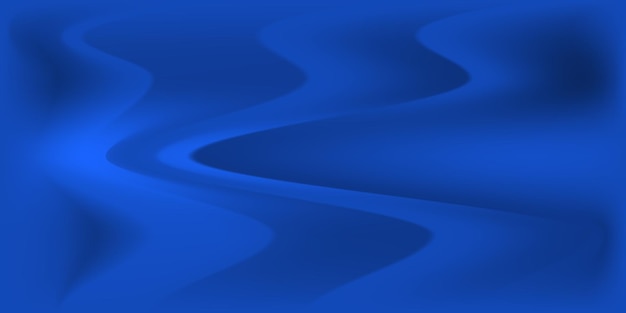Línea curva de fondo azul Líneas onduladas cielo azul fluido para el diseño de fondo