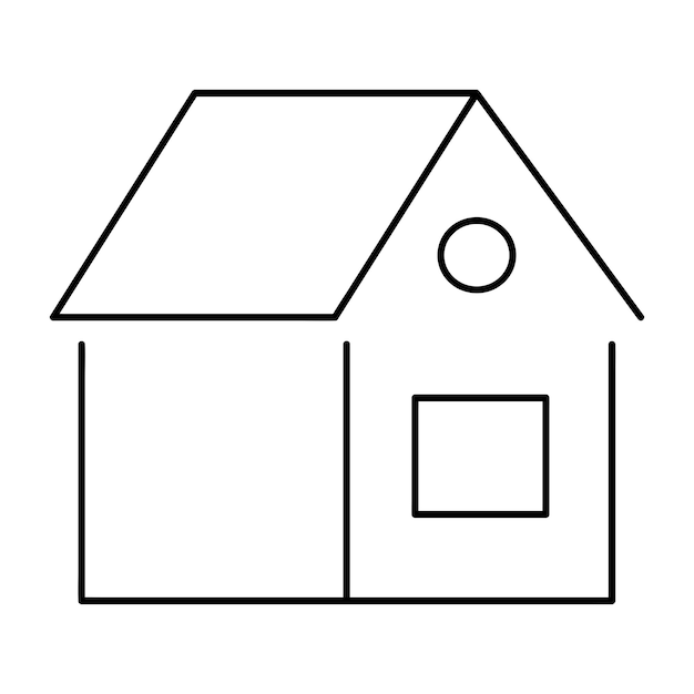 línea de diseño web de símbolos vectoriales