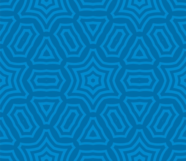 Línea fina a rayas de fantasía abstracta redonda sin costuras geométricas. mosaico creativo, azulejo