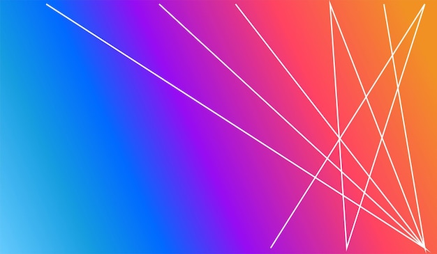 Línea de fondo gradiente abstracto minimalista