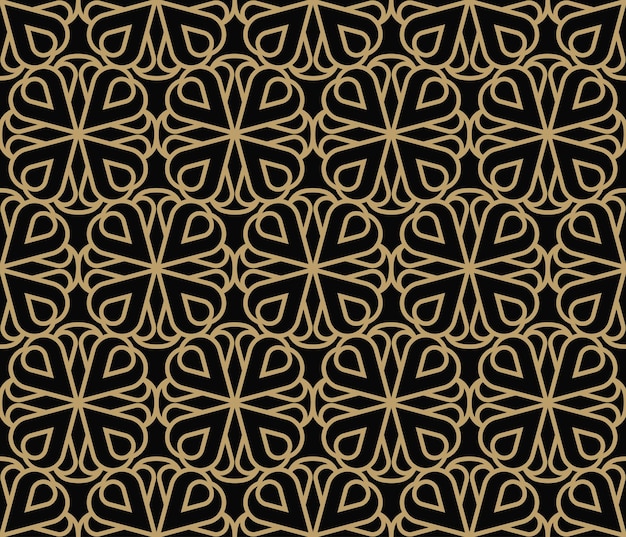 Línea geométrica ornamento de patrones sin fisuras estilo minimalista moderno patrón de fondo