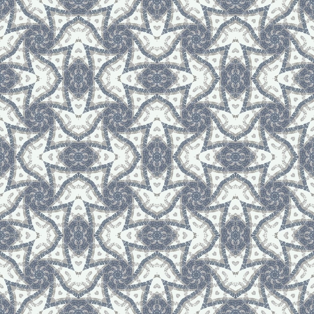 Línea gris abstracta sin costuras patrón de fondo Tela y ornamento gráfico étnico textil forma arte