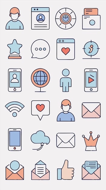 una línea de iconos con la palabra casa en él