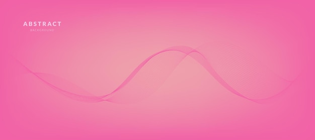 una línea de líneas que está pintada sobre un fondo rosa