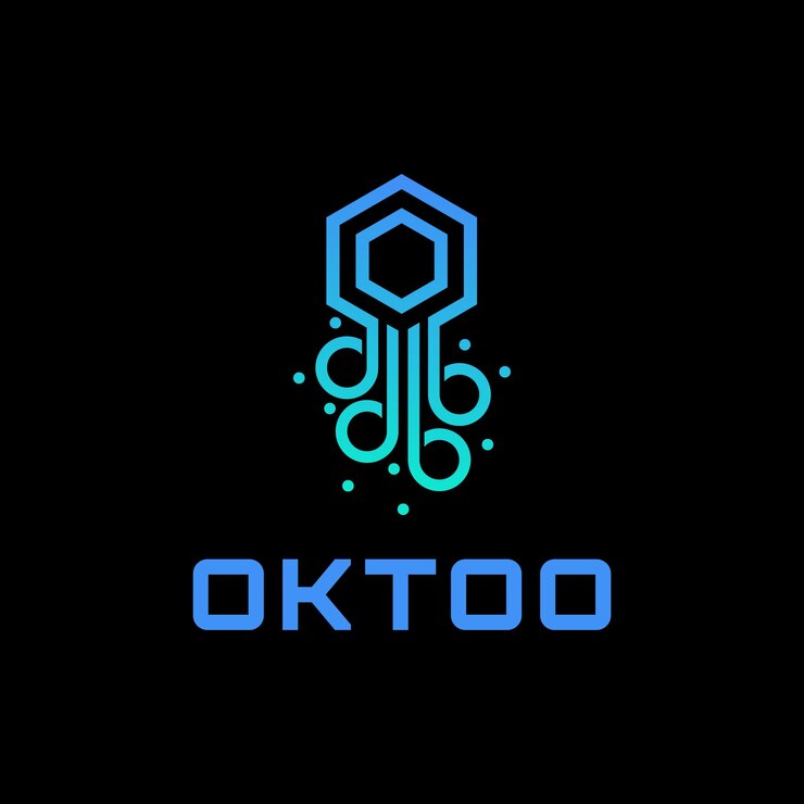 Vector línea de lujo hexagonal simple como el diseño del logotipo de pulpo abstracto, calamar, medusa