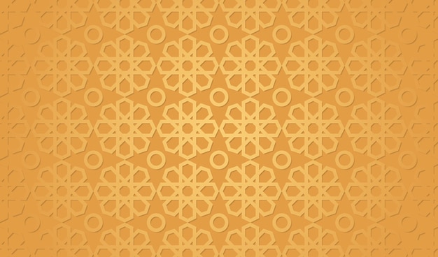 Línea moderna vector patrón árabe tradicional Fondo abstracto con ornamento islámico árabe