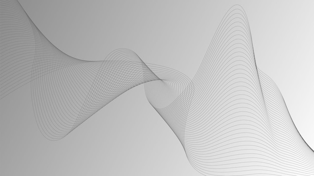 línea de movimiento abstracto fondo liso