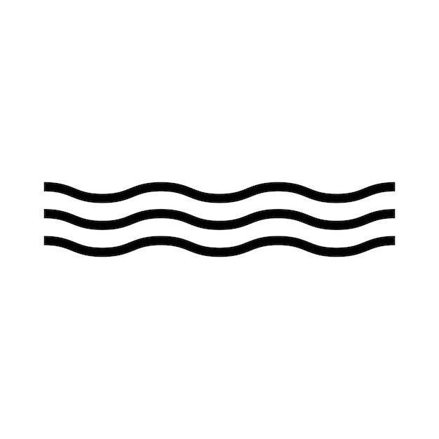 Línea de onda abstracta curvas en zigzag patrón sin costuras textura elemento de diseño ilustración para gráfico de fondo