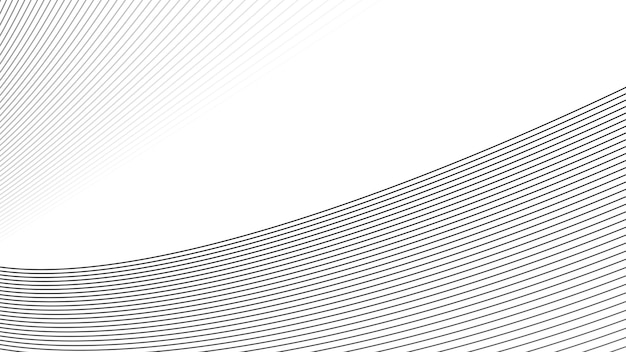 Línea onda abstracta rayas diseño papel tapiz imagen vectorial de fondo para telón de fondo o presentación