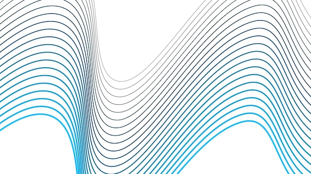 Línea onda abstracta rayas diseño papel tapiz imagen vectorial de fondo para telón de fondo o presentación